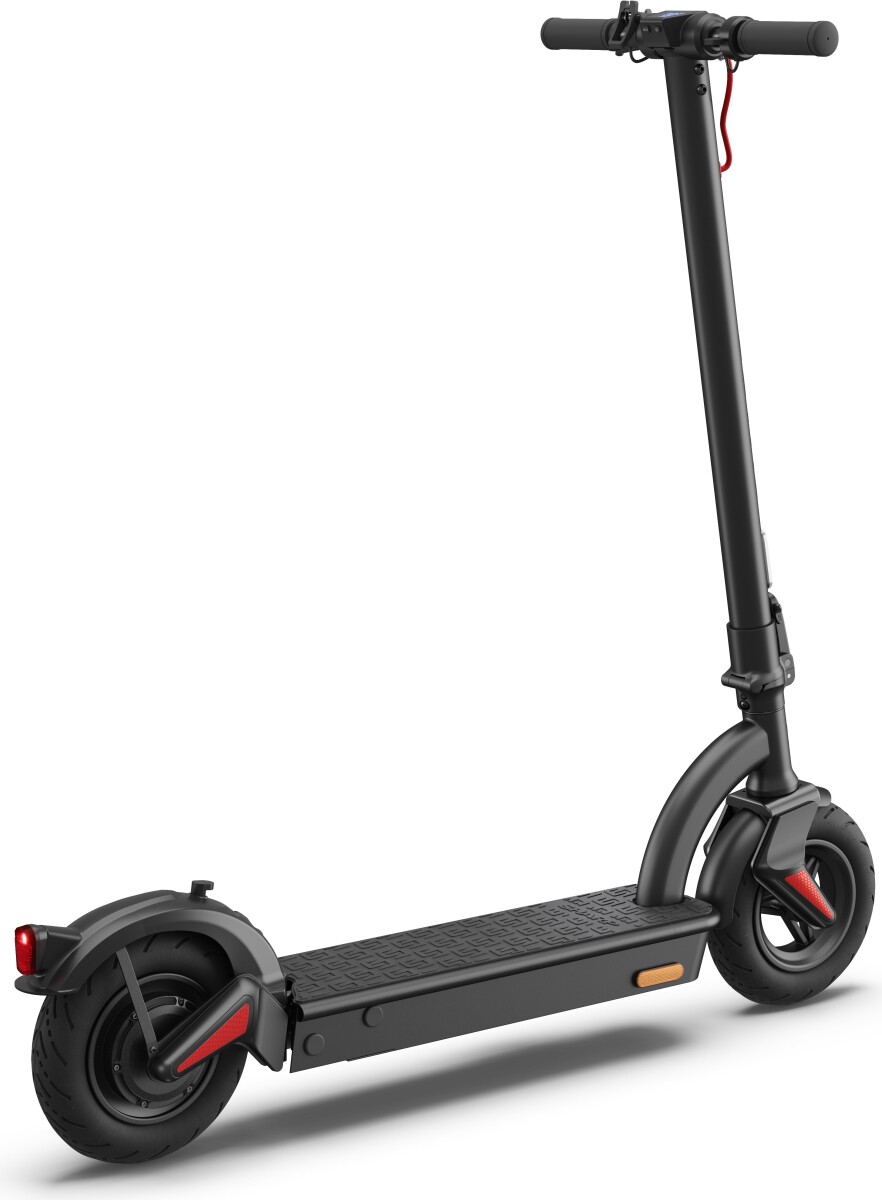 Sharp - El Løbehjul Med Baghjulsaffjedring - Sort - Em-Ks2Aeu-B