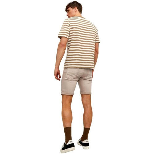 Jack & Jones - PANTALON CORTO HOMBRE12232400 Marrón