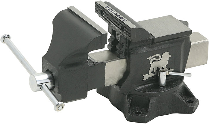 Etabli d'étau pivotant 100 mm Peugeot EBT100