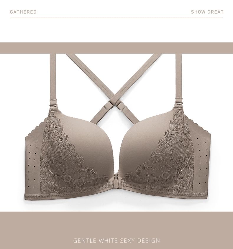 Sundewea - Push-up bh met voorsluiting