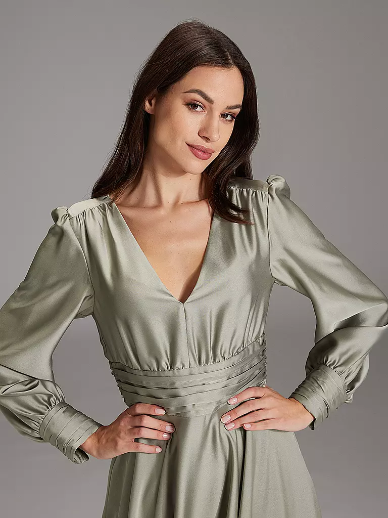 SWING Cocktailkleid grün
