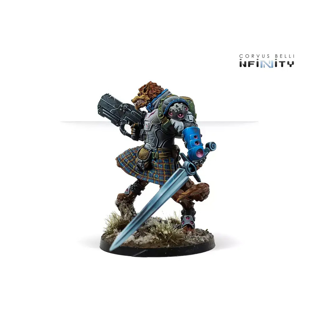 Infinity - NA2 - McMurrough, Mercenary Dog-Warrior