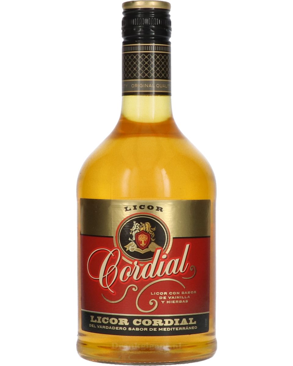 Licor Cordial Vainilla 70 cl