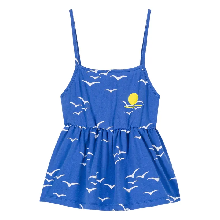 We Are Kids Top Clem Oiseau Coton Bio | Bleu