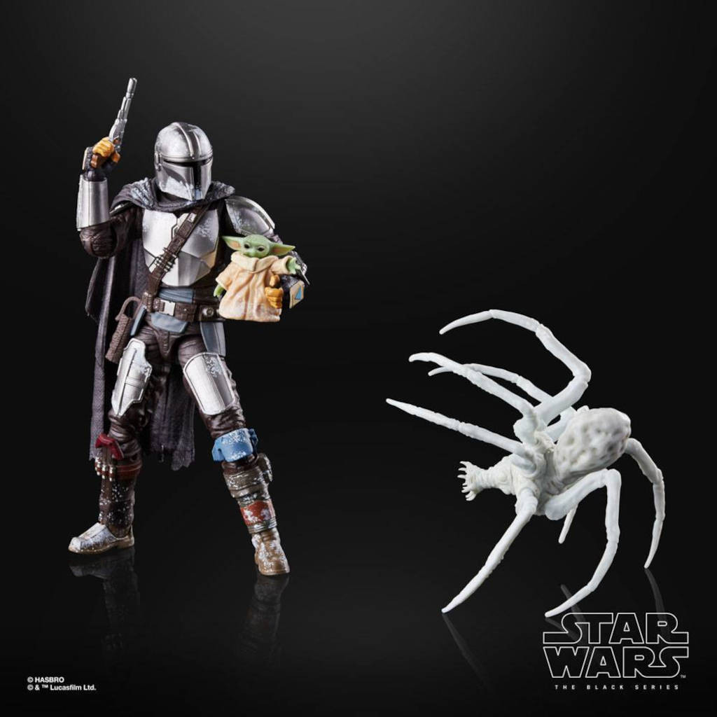 Star Wars : Black Series - Figurine Mandalorian & Grogu (Maldo Kreis)