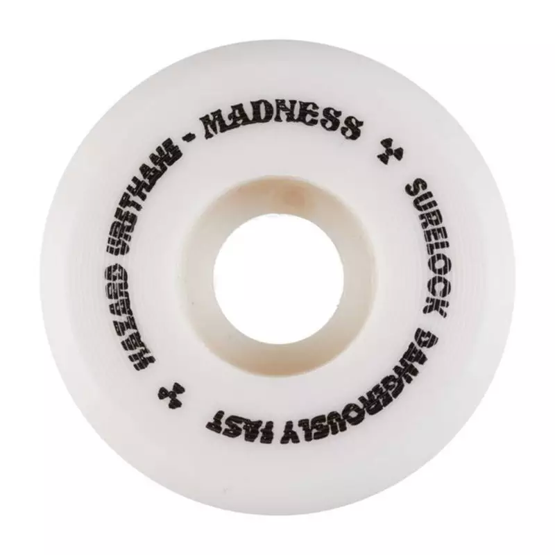 Roues skate HAZARD WHEELS (x4) Sign Cp Conical Surelock Wht Blanc 101A