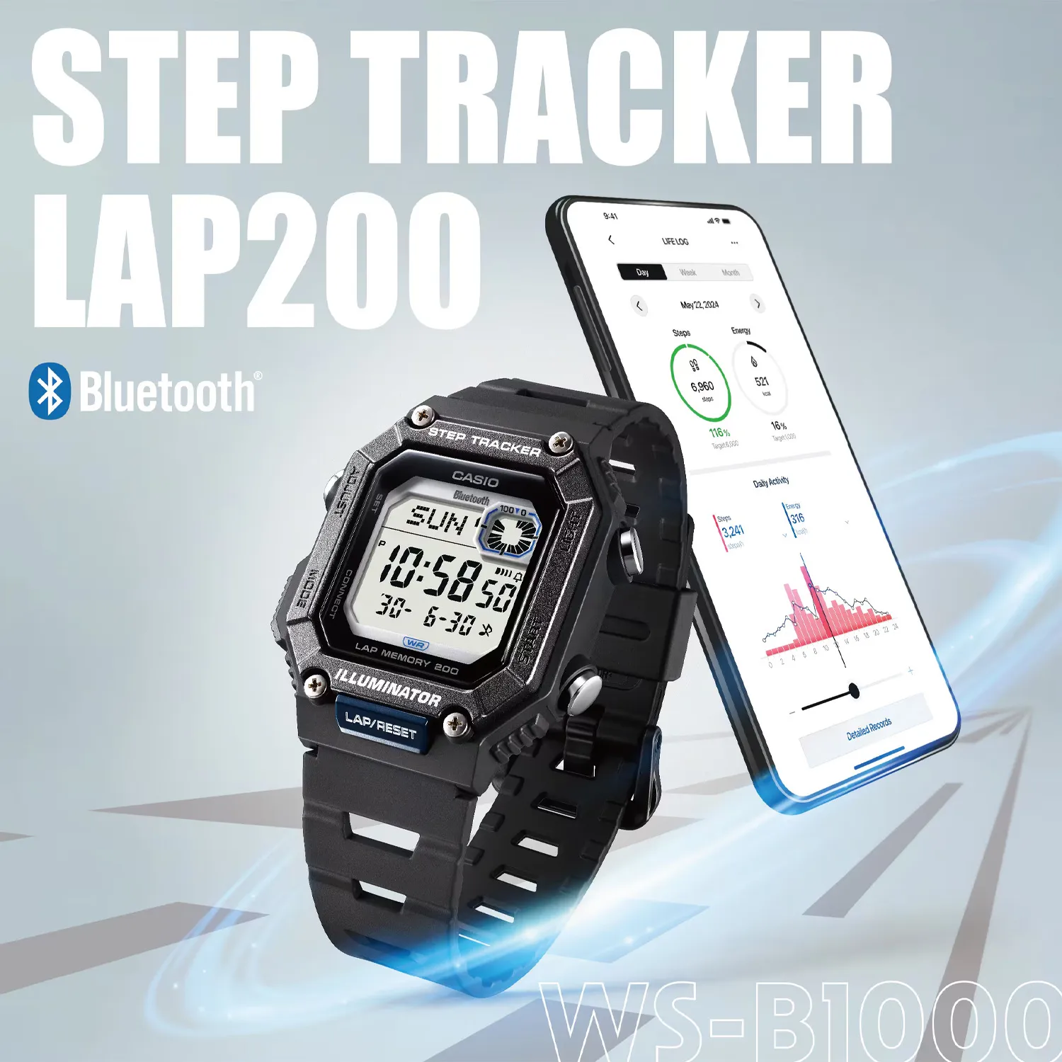 Casio Timeless WS-B1000-1AVEF