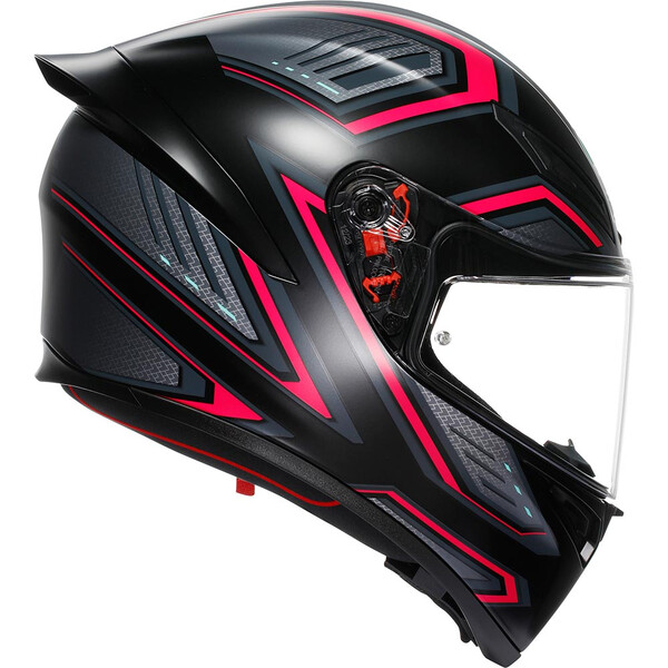AGV - Casque K1 S Sling Noir Mat / Rose