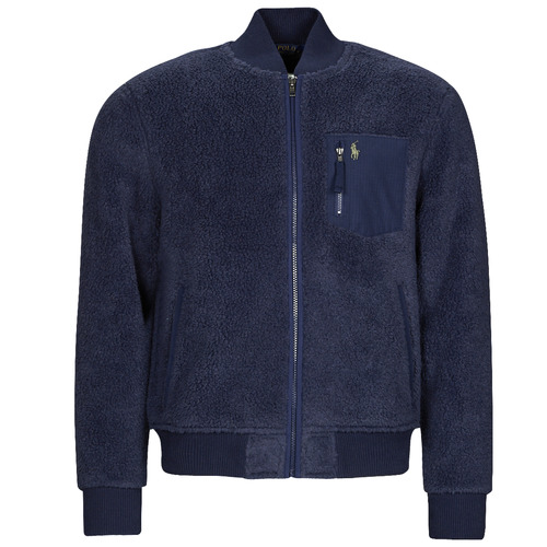 Polo Ralph Lauren - LSBOMBERM5-LONG SLEEVE-FULL ZIP Marino