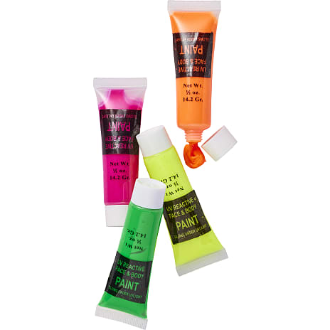 Halloween UV læbestift i neon farver - flere varianter - assorteret