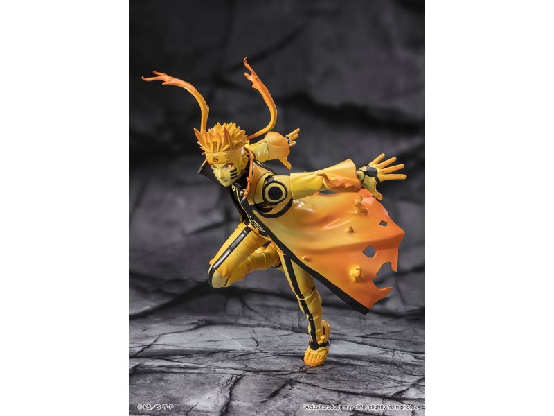 Tamashii Nations Figur Naruto Uzumaki Kurama Link Mode 15 c PVC-Statue