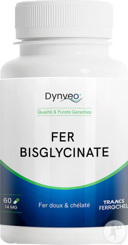 Dynveo Bisglycinate De Fer Format 14mg 60 Gélules