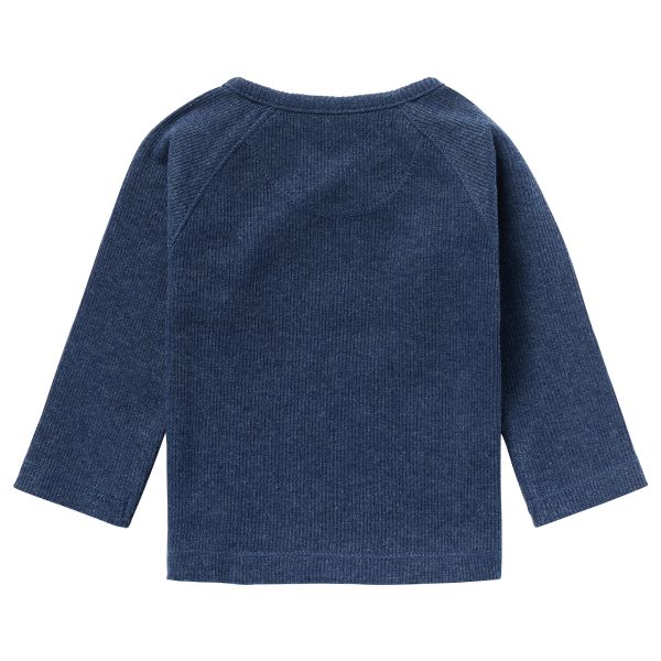Noppies T-Shirt Overslag Rib Nanyuki Navy Melange