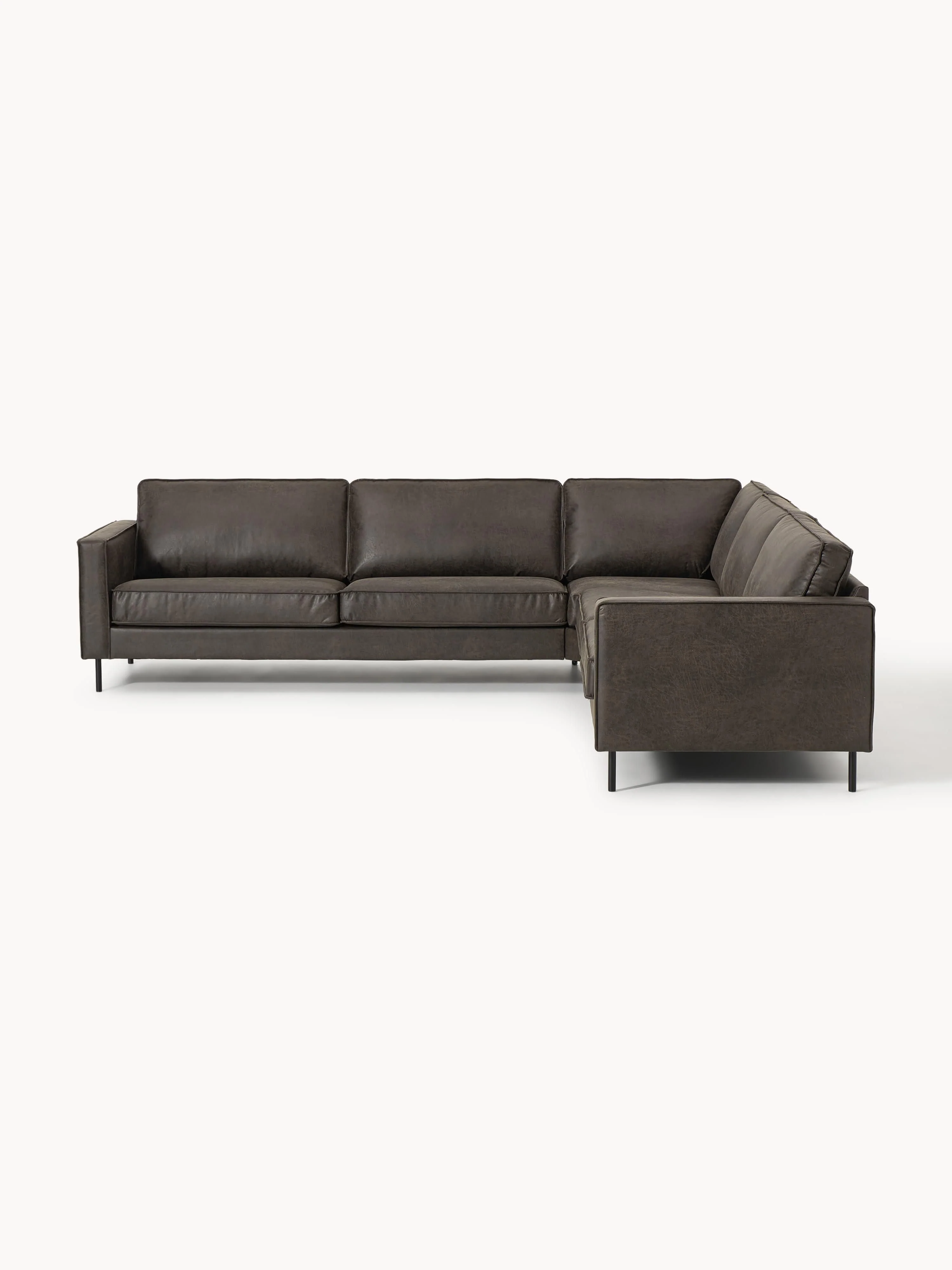 XL leren hoekbank Hunter