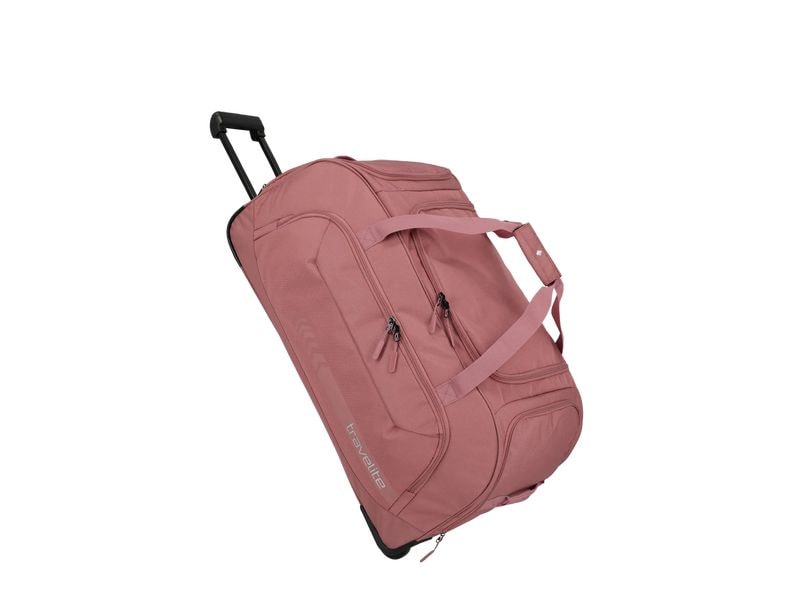 travelite Kick Off Rollenreisetasche XL Rosa Reisekoffer