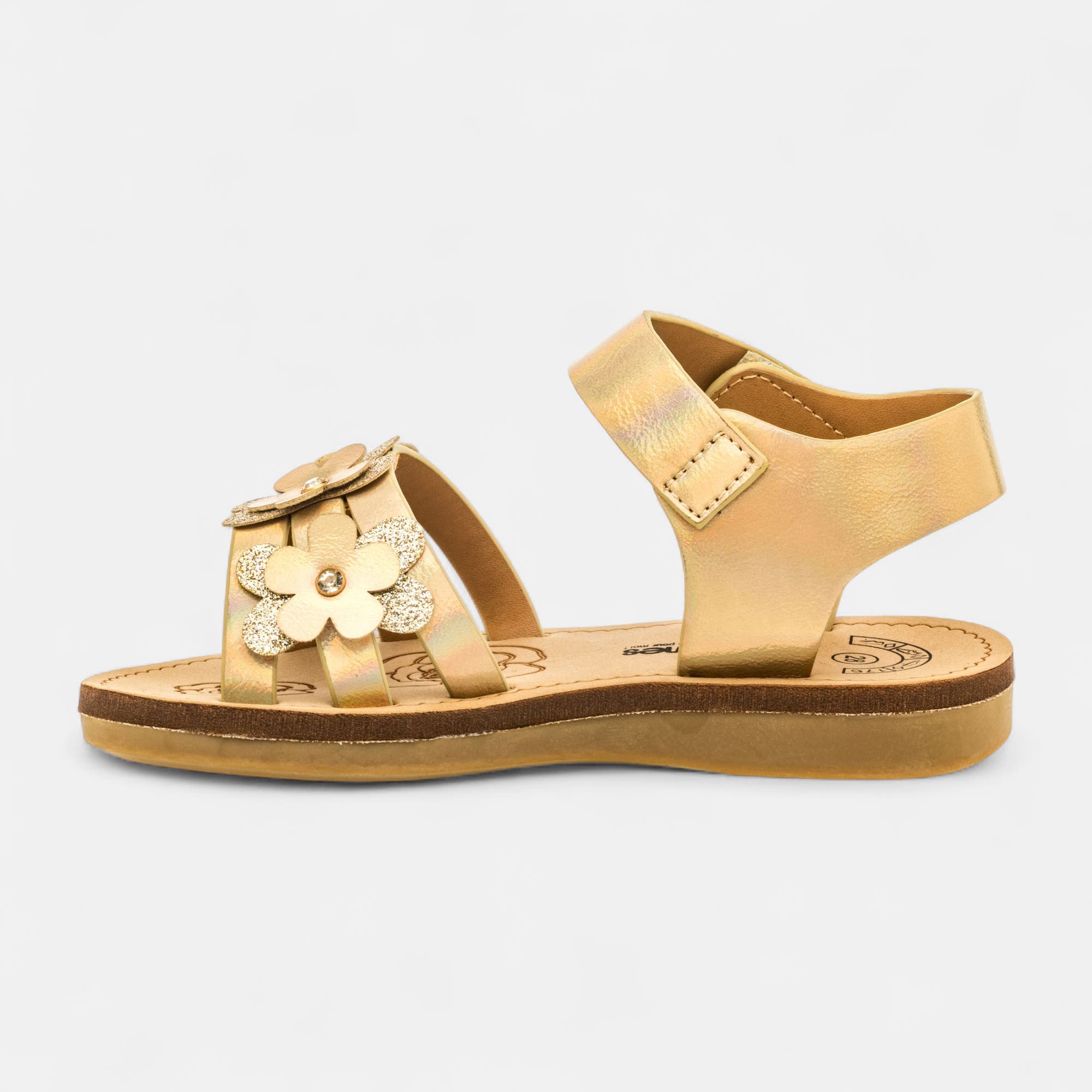 Nu-pieds Fille or