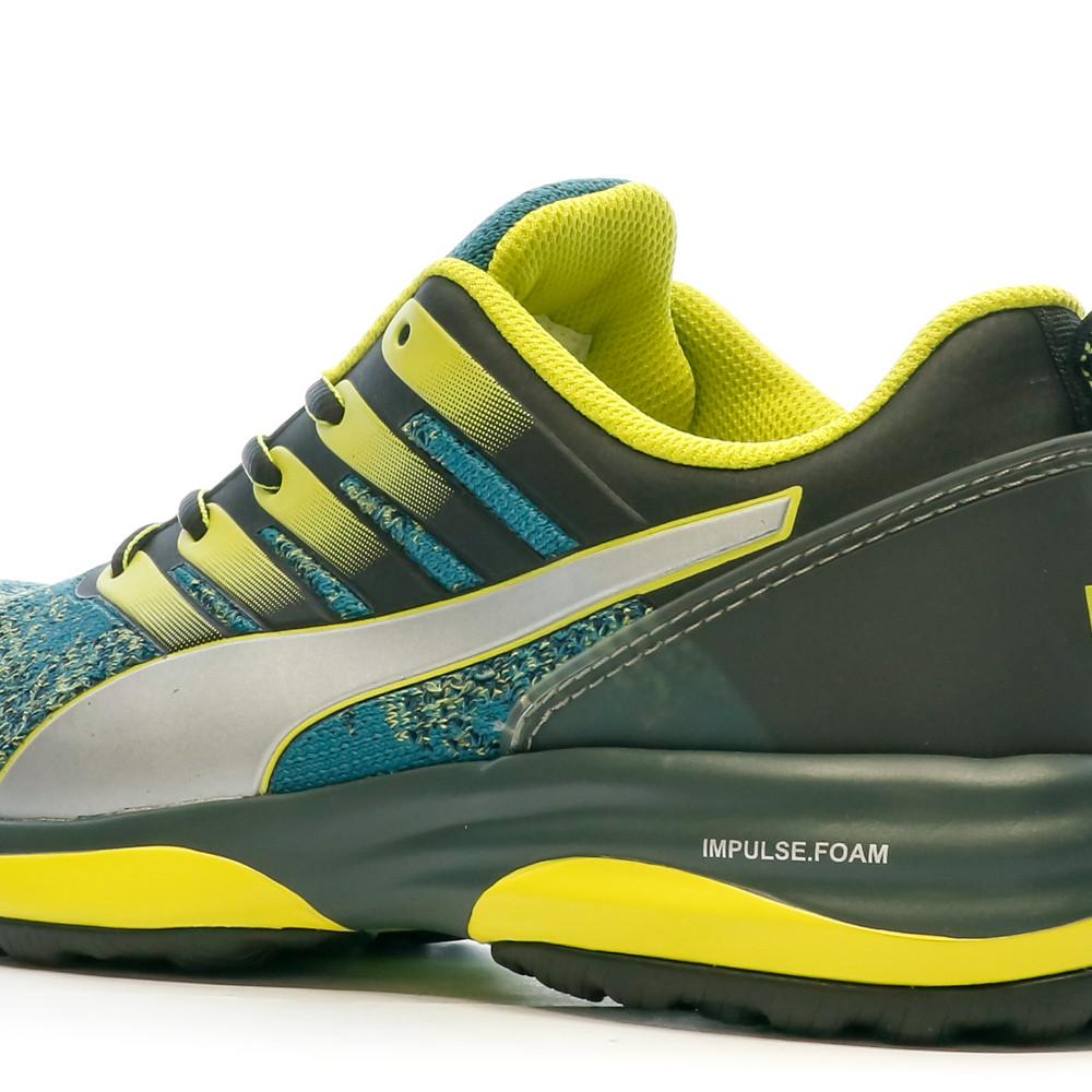 Puma Chaussures de securité Gris/Vert Homme Puma 4520