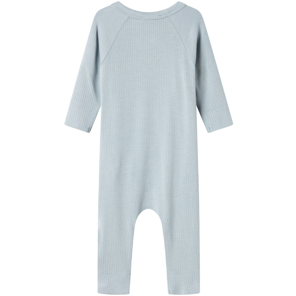 Køb MarMar New Born Micro Modal Blue Stone Rulo Onesies