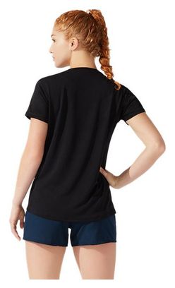 Maillot Manches Courtes Asics Core Run Noir Femme