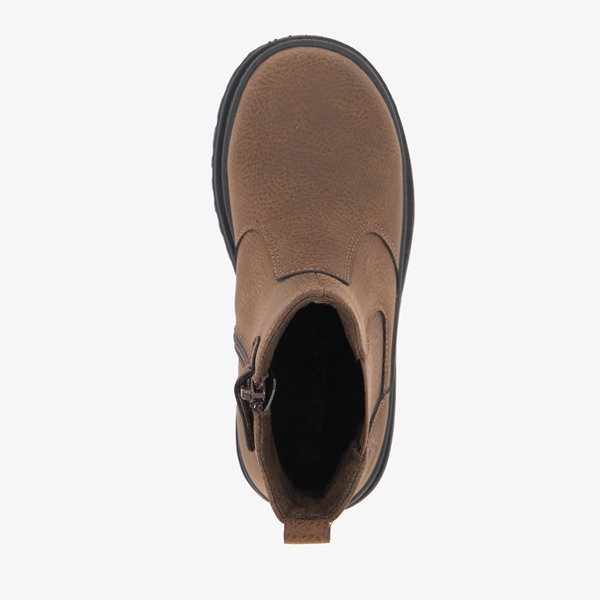 Blue Box jongens chelsea boots donkerbruin