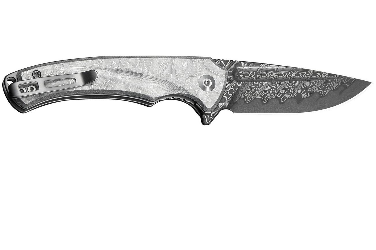 Civivi Voidflare C24040-DS1 Damascus, G10 Aluminium Foil, zakmes