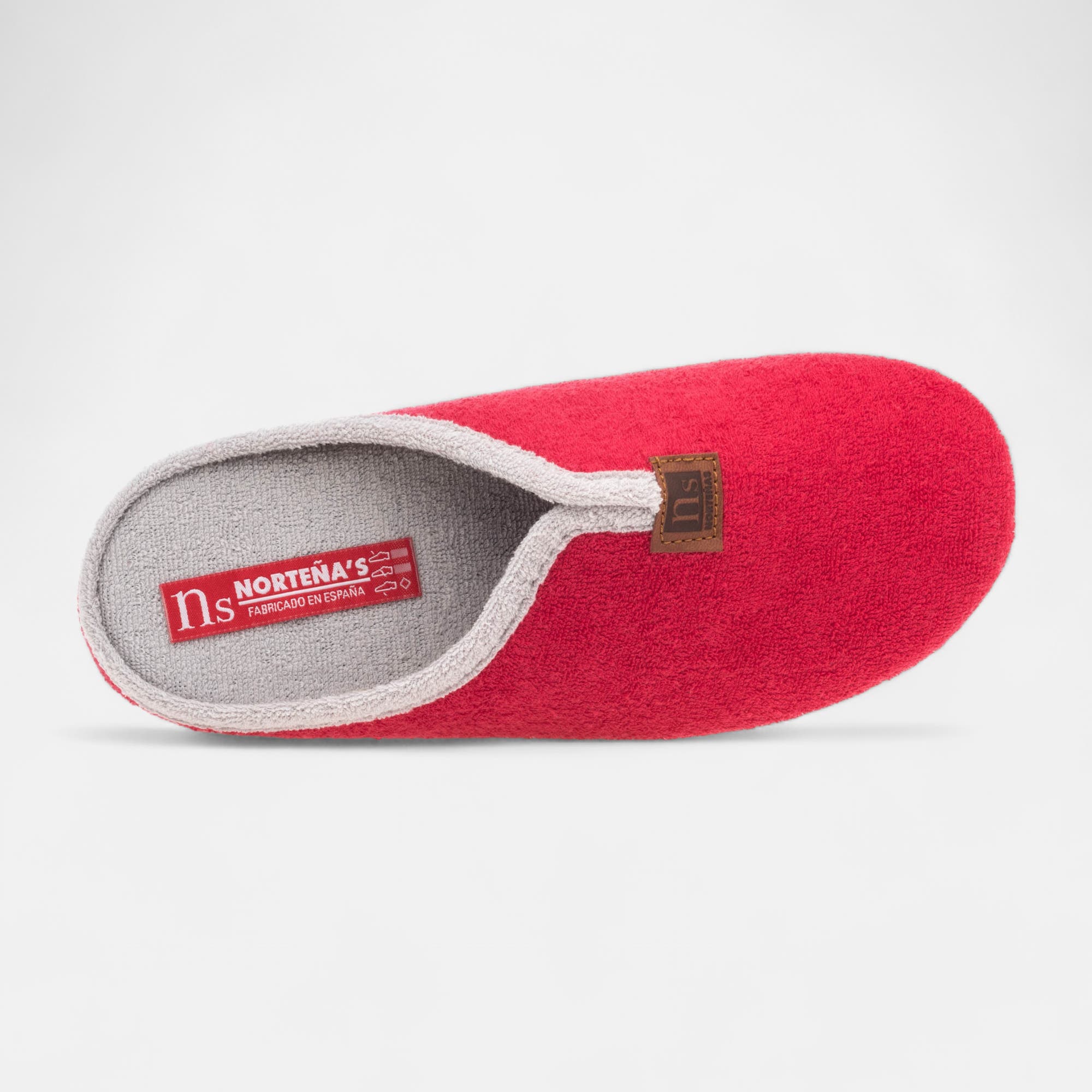 Pantoufles mules Femme rouge