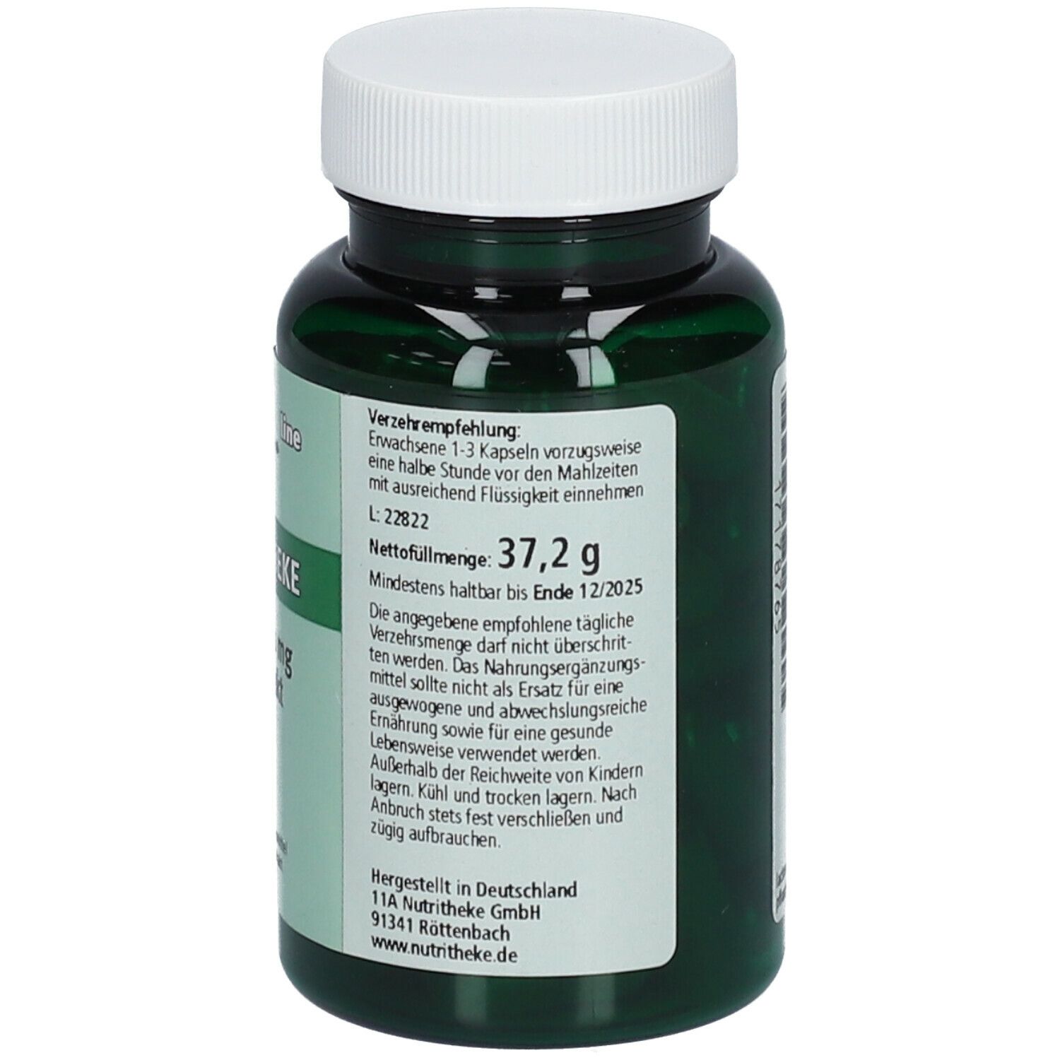 green line NUTRITHEKE Chaga 500 mg Pilzextrakt