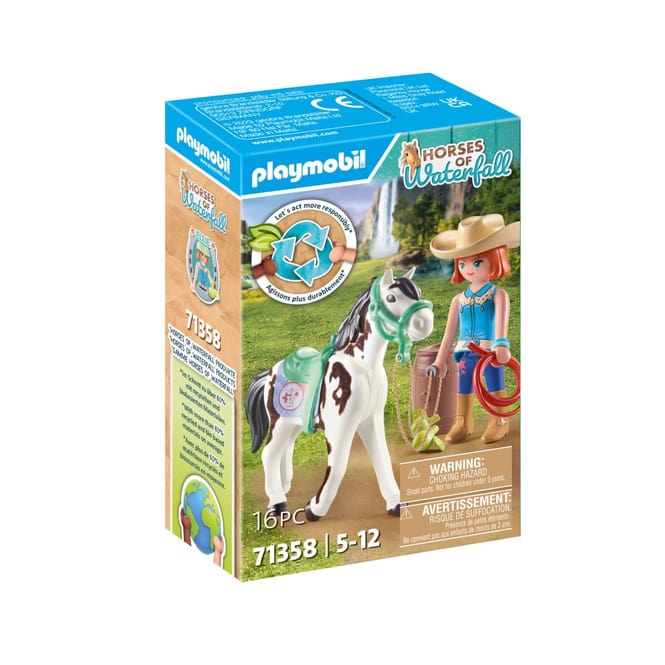 Playmobil® 71358 - Ellie & Sawdust mit Westernübung - Playmobil® Horses of Waterfall