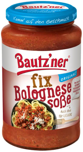 Bautz'ner Fix Soße für Bolognese