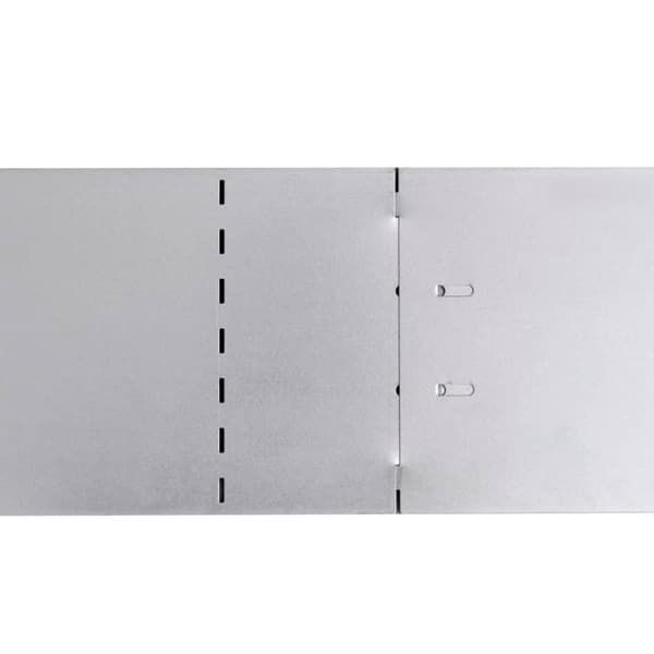 vidaXL Plengjerde 15 stk galvanisert stål 100x20 cm