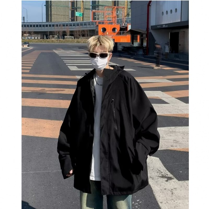 Bay Go Mall - Effen parka met capuchon