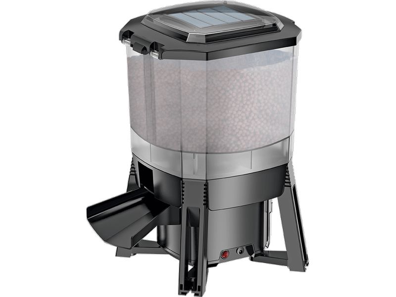 SuperFish Solar Fish Feeder Fütterungsautomat für Teich-Fische