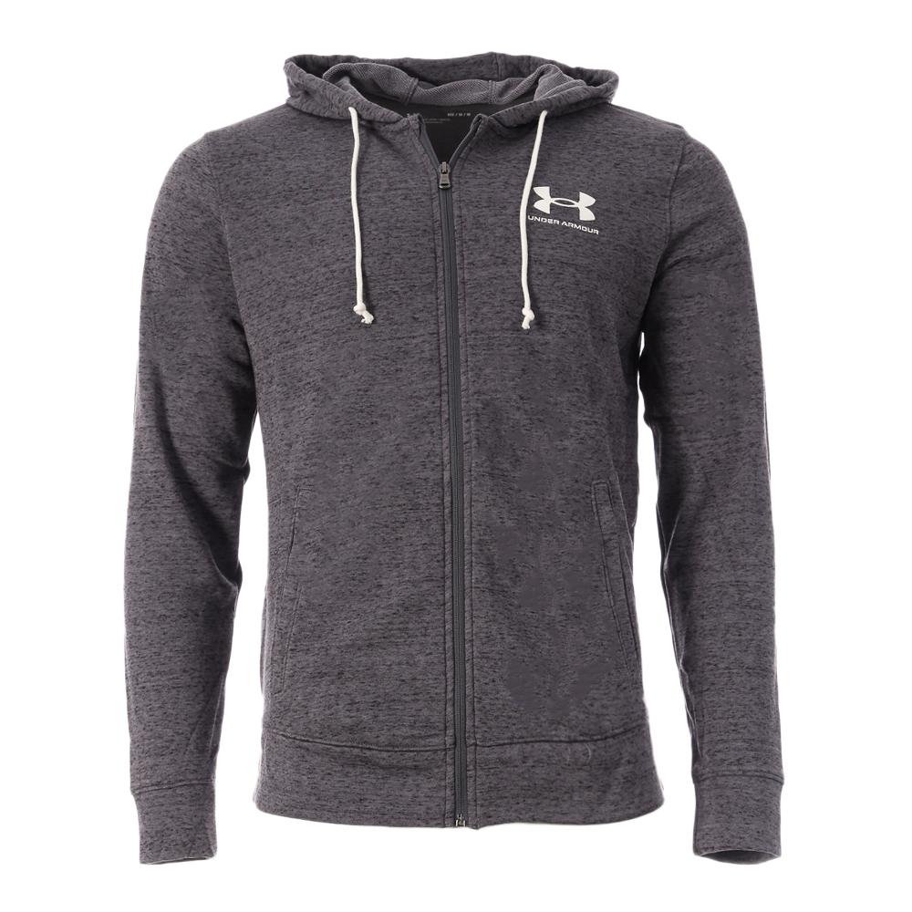 Under Armour Veste Zippé Grise Homme Under Armour Rival