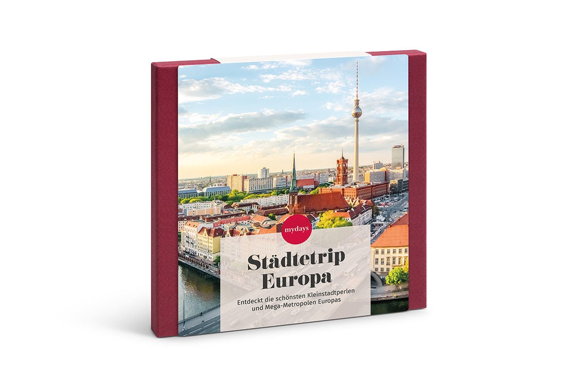 Geschenkbox Städtetrip Europa| mydays