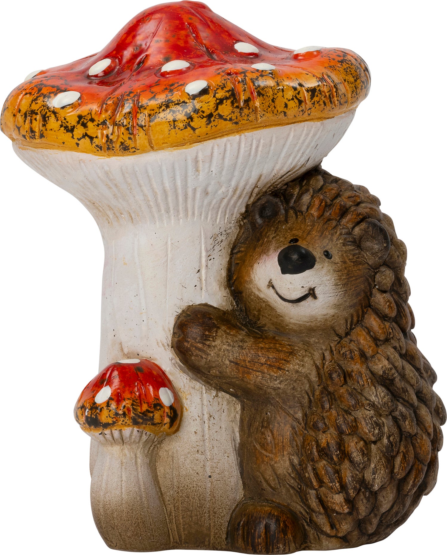 Intratuin tuinbeeld Ruby egel multi 7 x 5,5 x 8,7 cm