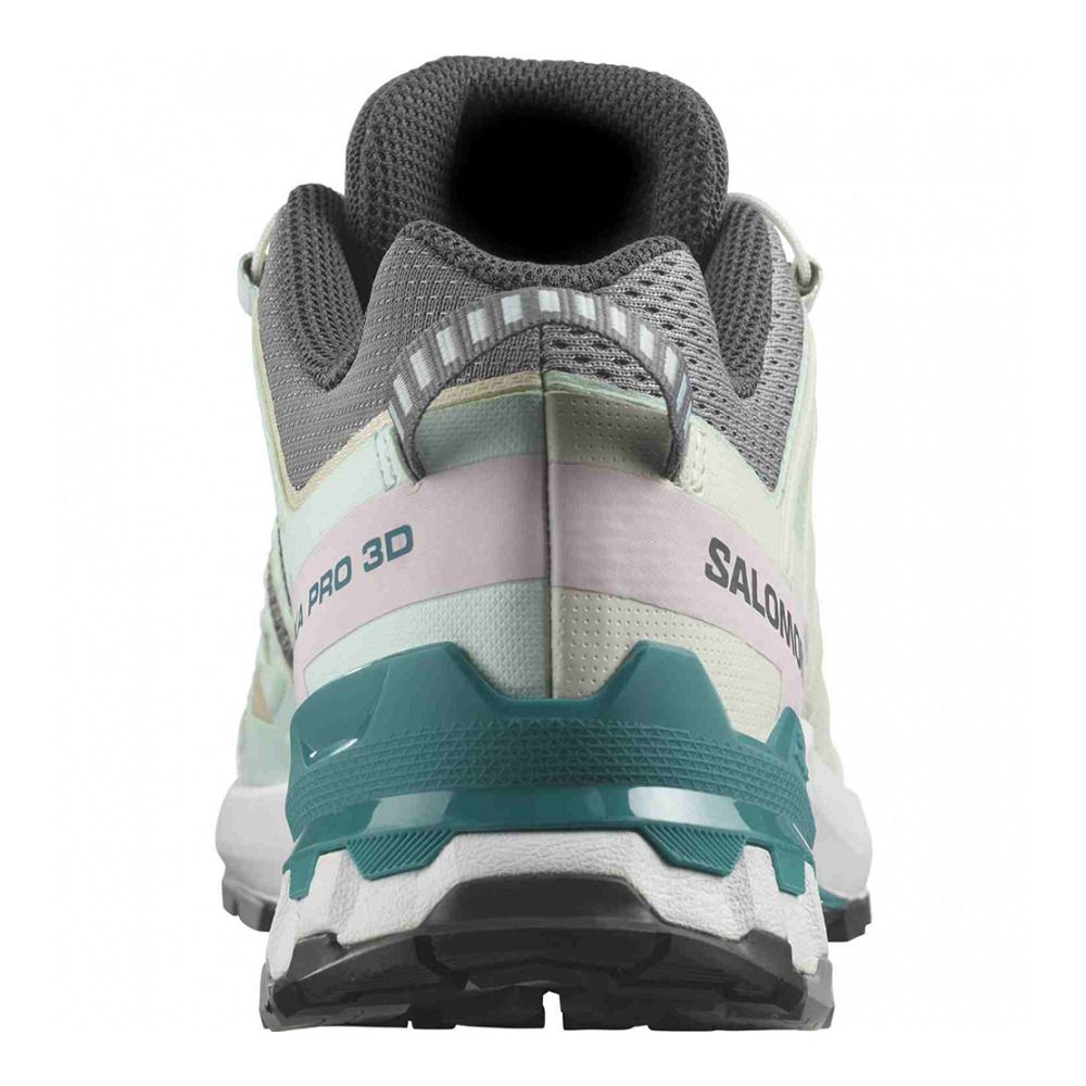 Salomon XA PRO 3D V9 - Chaussures trail Femme gull/white/bleached aqua