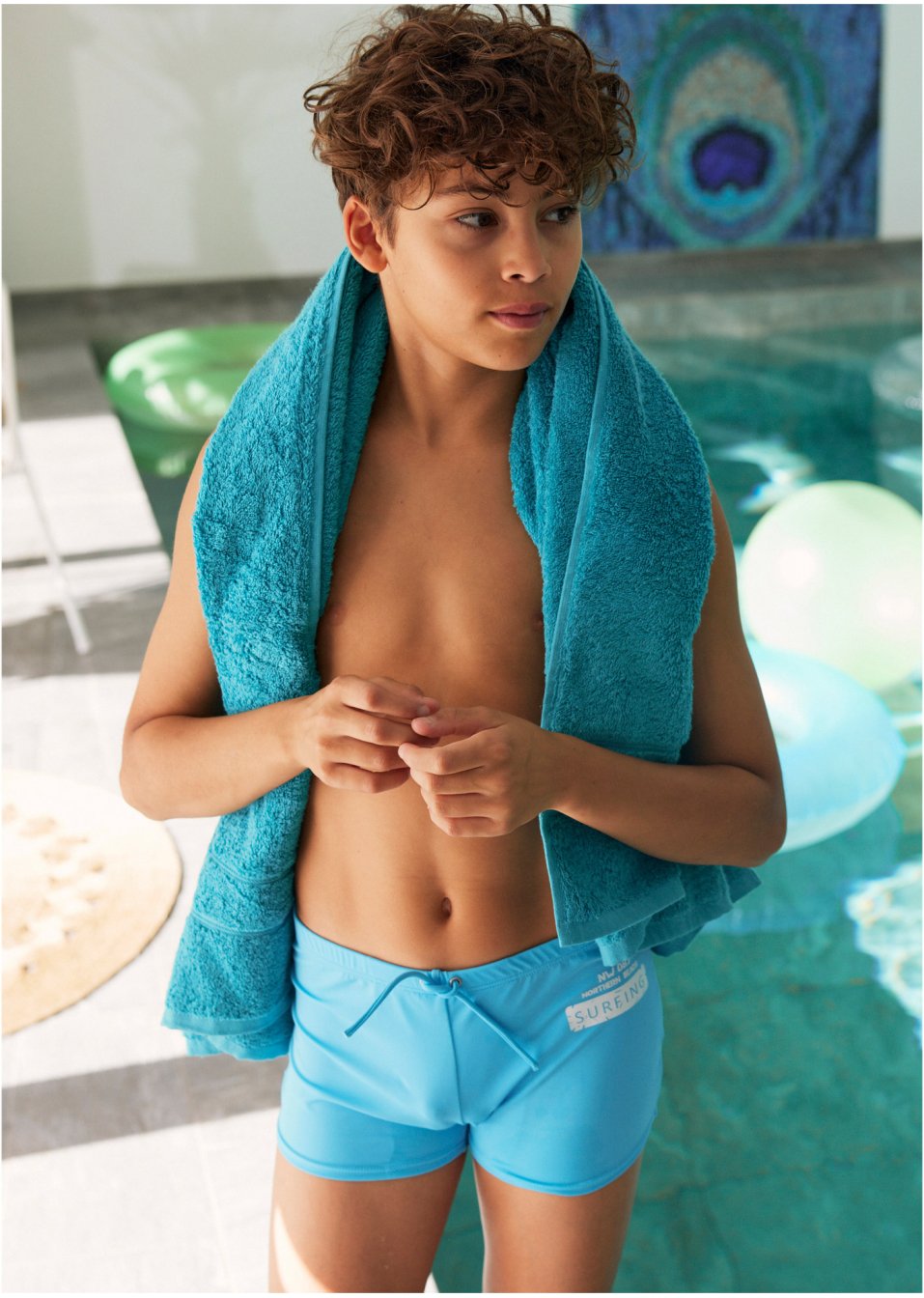 Lot de 2 shorts de bain garçon