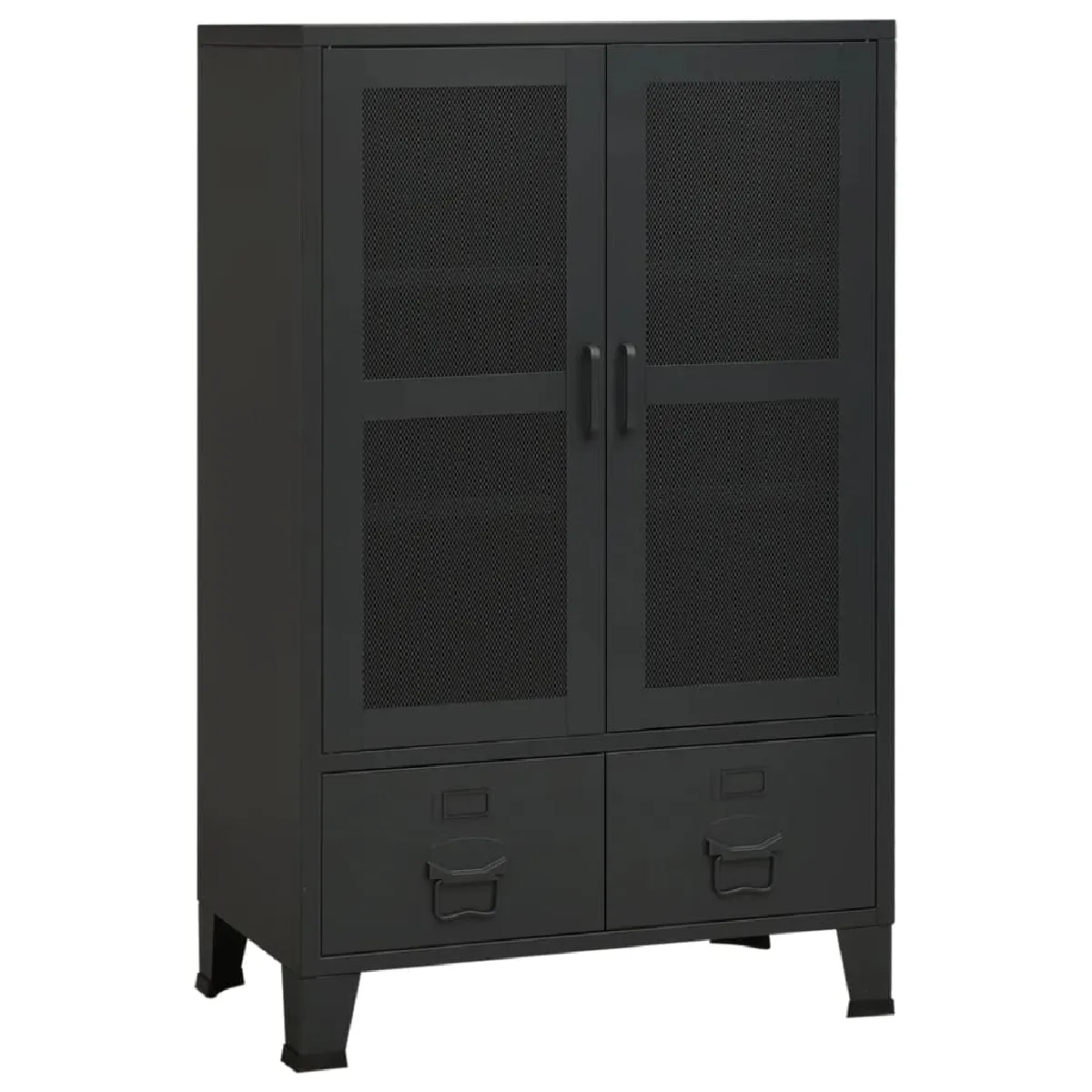 VidaXL Industriel Noir 115 cm