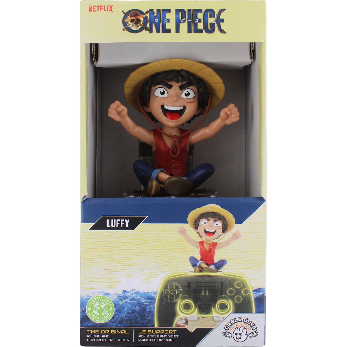 Cable Guys holder for mobil/kontroller figur (Luffy)