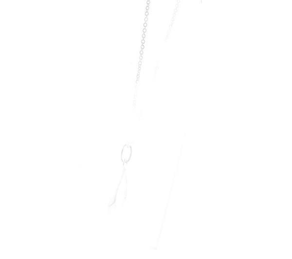 Unique And Co Ladies Unique And Co 925 Sterling Silver CZ Necklace