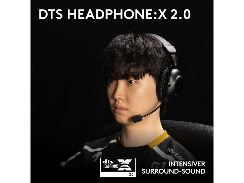 Logitech Headset G Pro X 2 Wireless Lightspeed Gaming Weiss Kabelloses Over-Ear-Headset mit Surround-Sound und weichem Ohrpolster