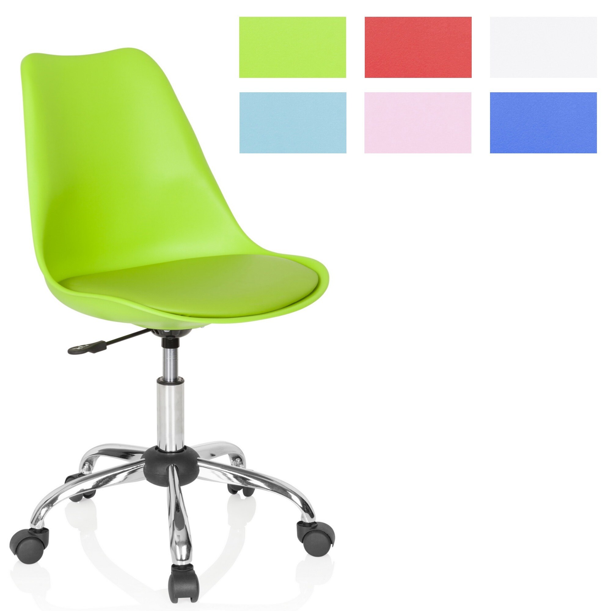 Home Office Bürostuhl FANCY PRO Kunstleder ohne Armlehnen hjh OFFICE