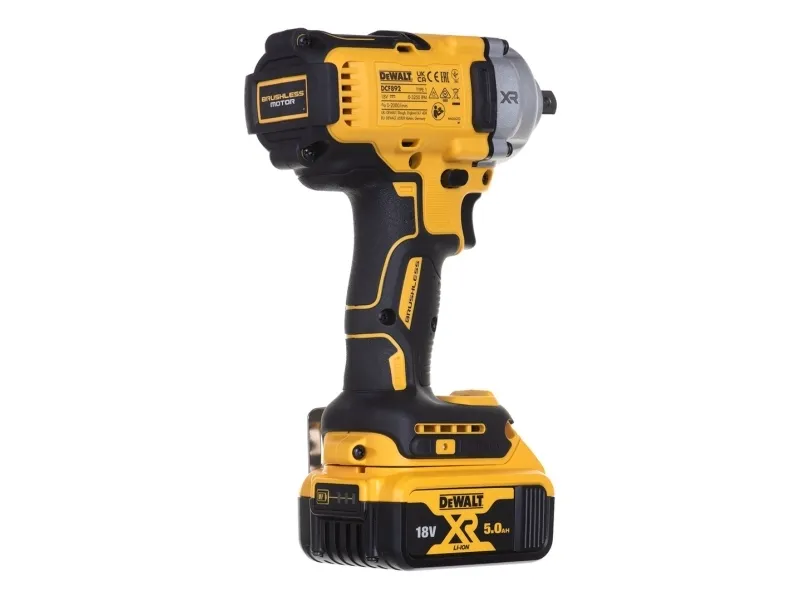 DeWALT DCF892P2T-QW, 2000 rpm, 1084 Nm, 1,67 kg, 620 g