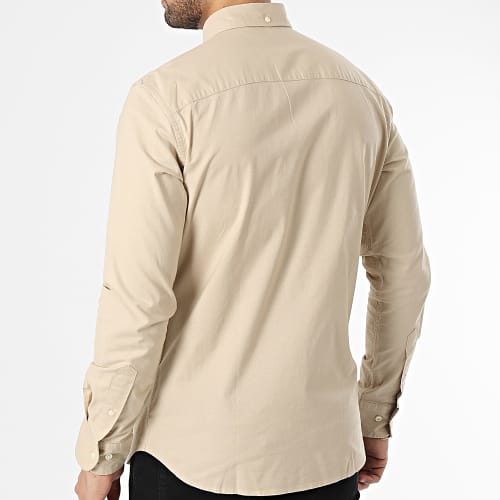 Chemise Manches Longues Brook Oxford Sable