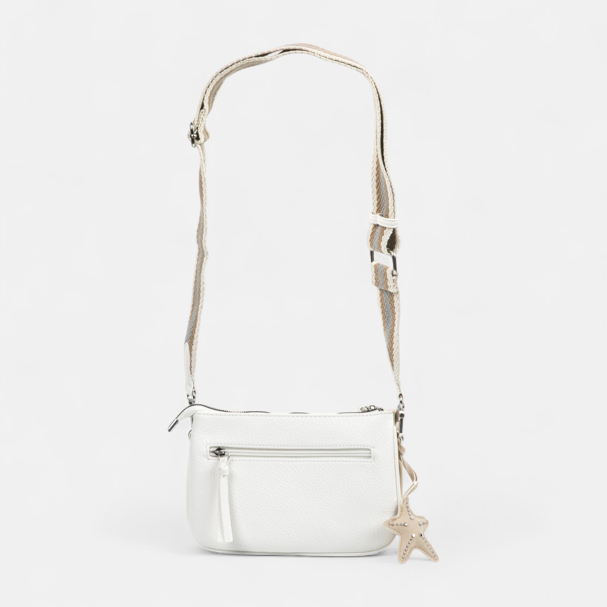 Sac bandoulière blanc