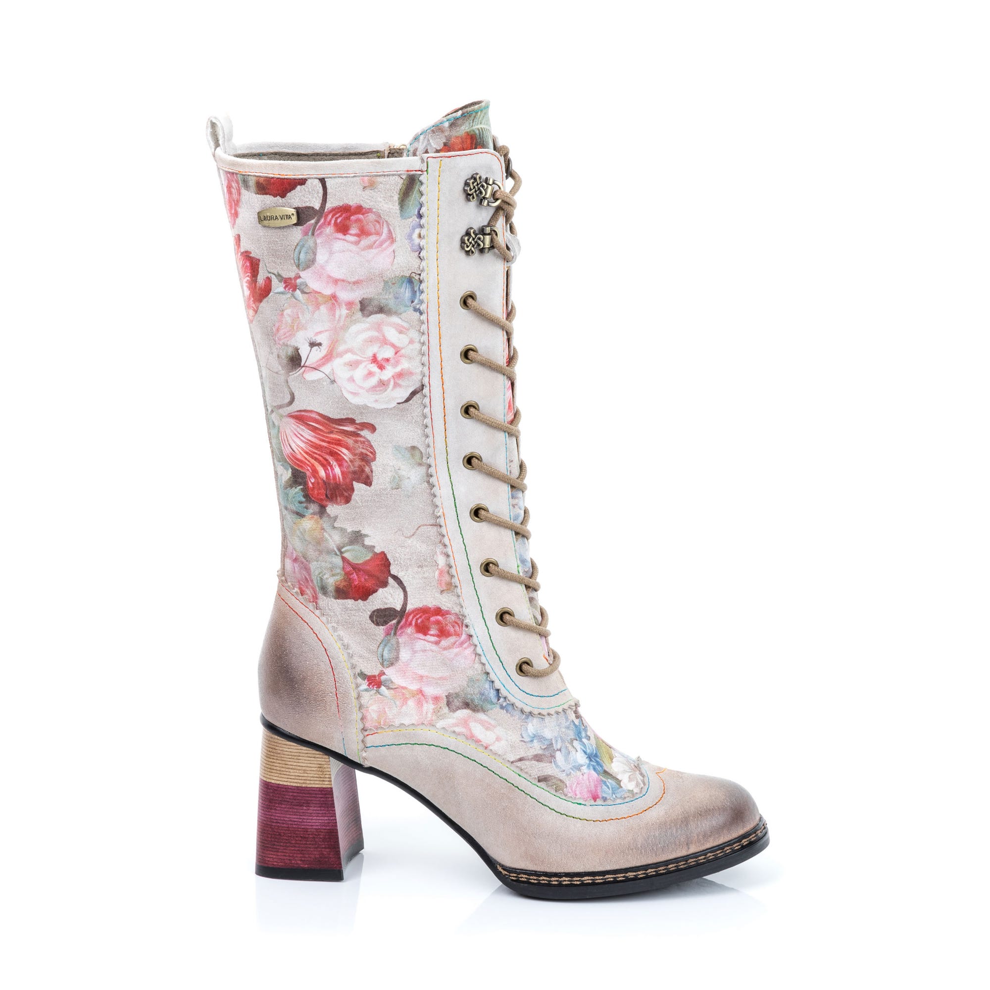 Bottes à talon Femme beige