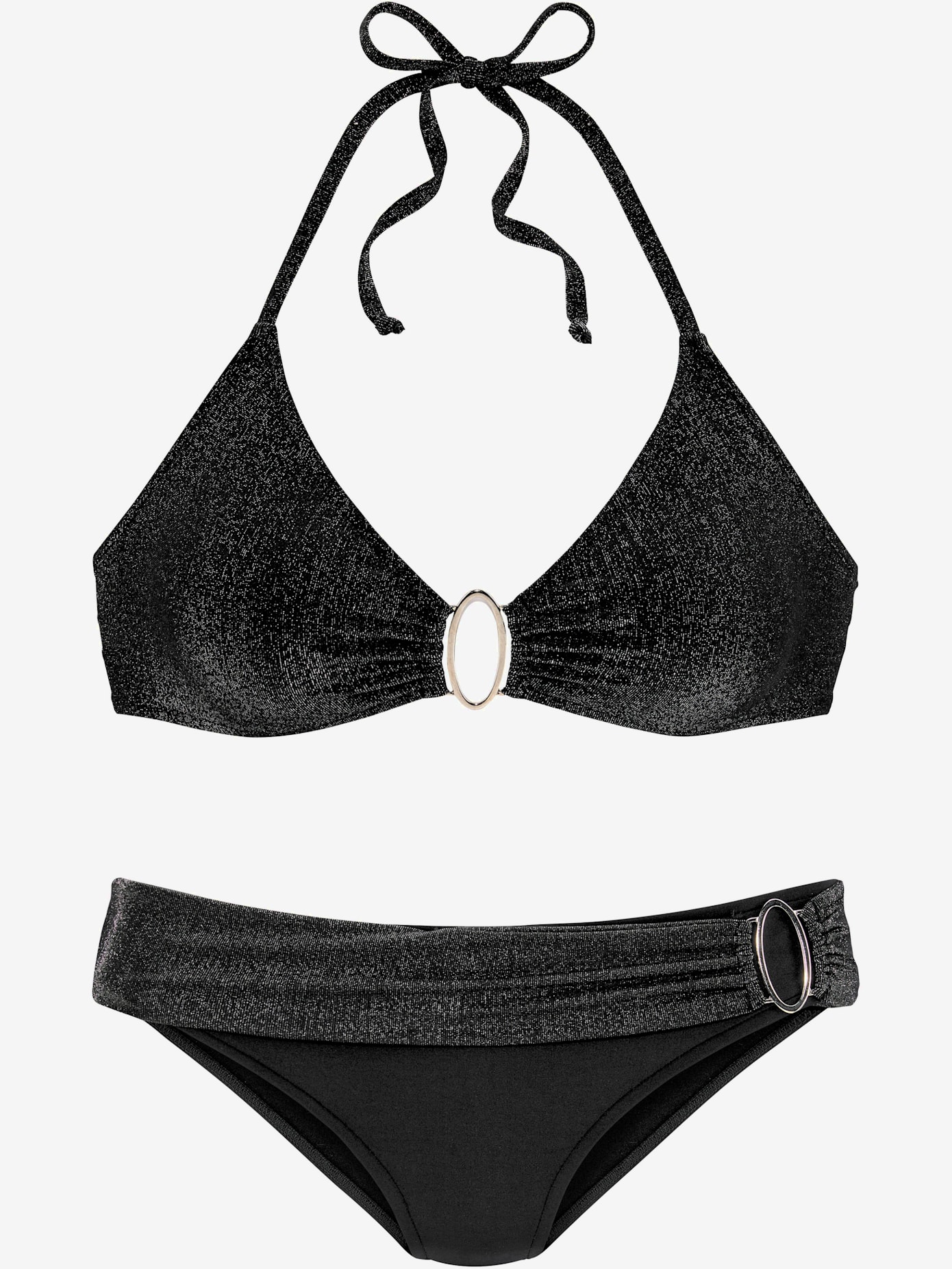 Bikini triangle haut brillant