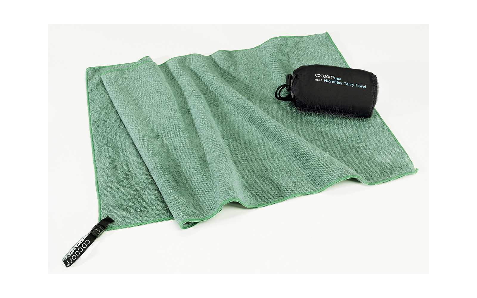 Cocoon Microfiber Handtuch Light bamboo green S