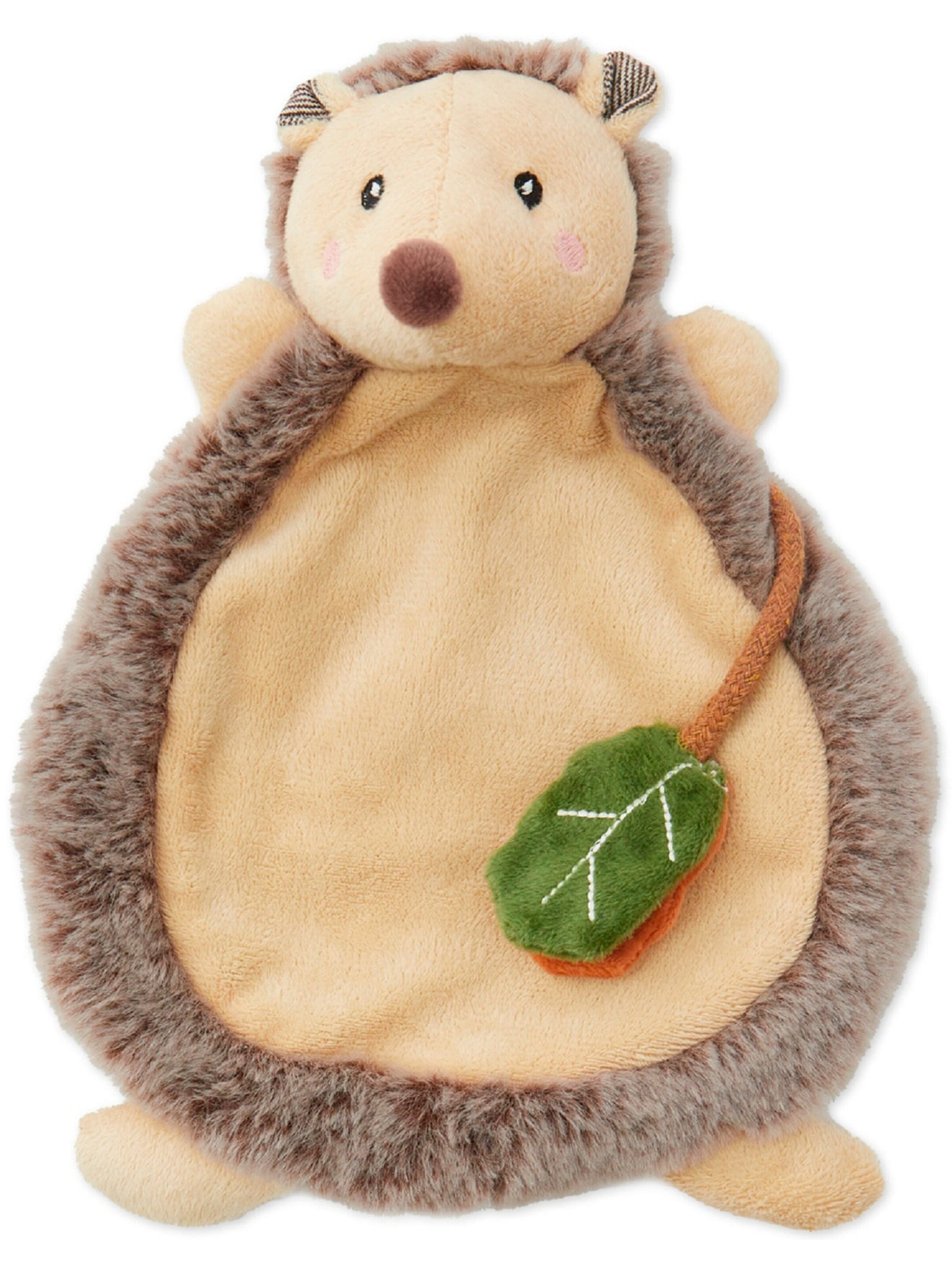 Bieco Schmusetuch Baby Igel Braun