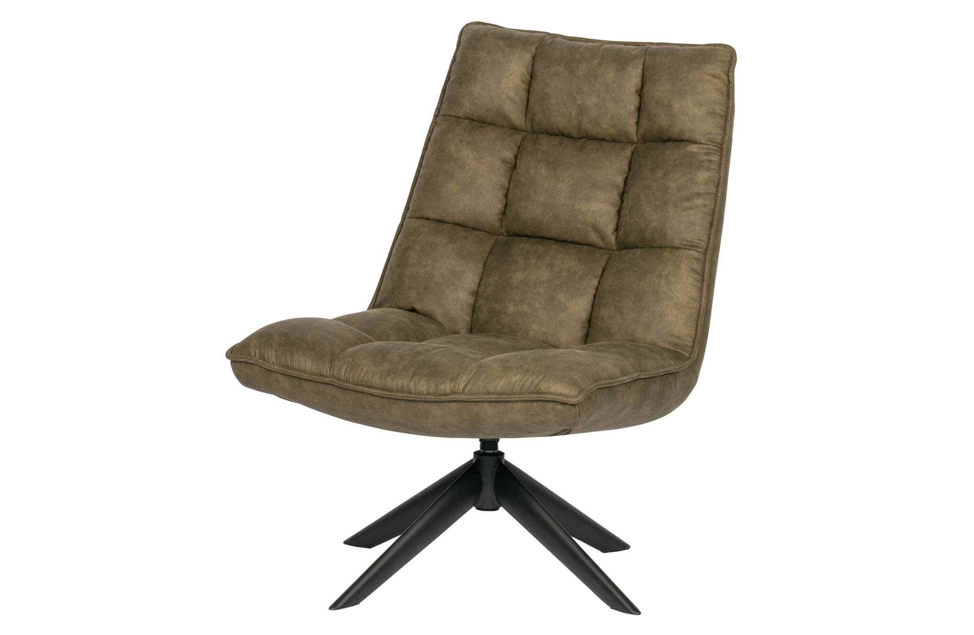 Draaifauteuil Jouke kunstleer – Groen